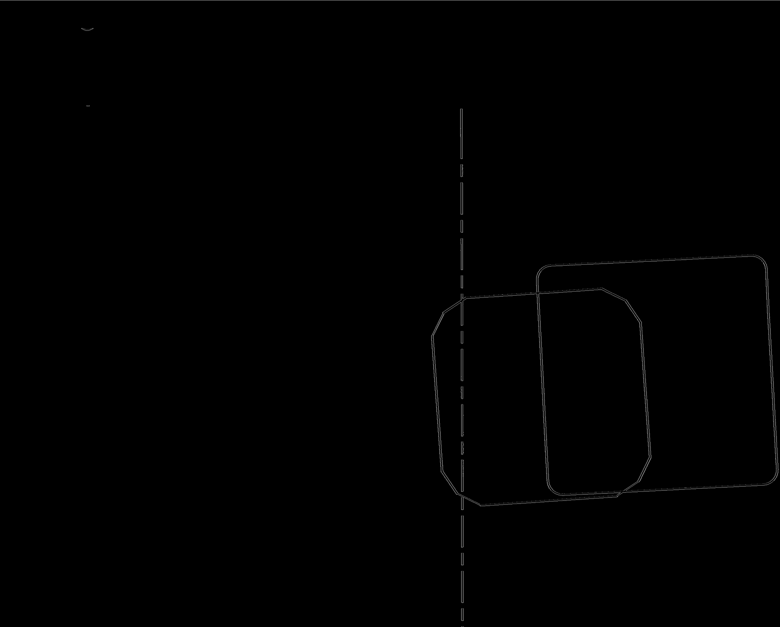 Uç geometrisi Kesişme noktasının tanımı