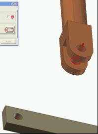 SAYISAL GRAFİK Autodesk Inventor 2008 Tanıtma ve Kullanma Kılavuzu 14. Daha sonra, ikinci pistonun alt tarafında bulunan deliğin kenarını işaretleyin.