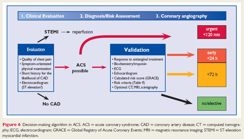 ESC Guidelines for the management of acute coronary syndromes in patients