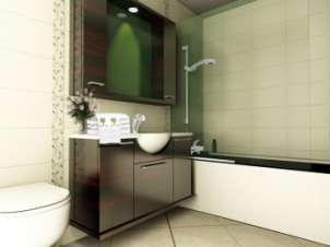 MBD-1005 120 cm Banyo Dolabı Kapaklar parlak MDF dir.