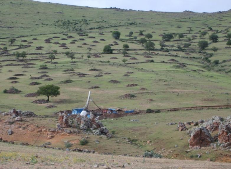 Nevşehir-Ürgüp-Başdere ruhsat sahasında yapılan NBS.