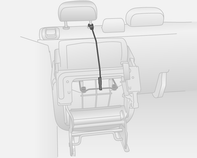 Koltuklar, Güvenlik Sistemleri 35 Arka koltuklar Üçüncü sıra koltukları 9 Uyarı Koltukları asla araç seyir halindeyken ayarlamayın. Koltuklar kontrolsüz bir şekilde hareket edebilir.