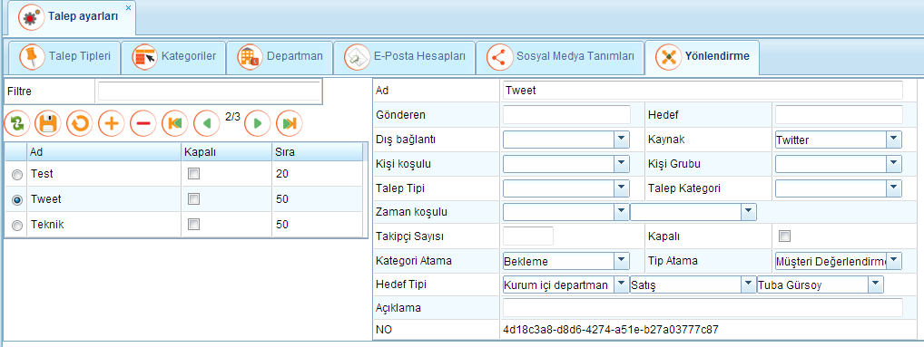 Tegsoft Talep ve Şikayet Yönetimi Modülü Tegsoft, sunmuş olduğu Talep ve Şikayet Yönetimi Modülü ile, kurumlara birçok farklı kanaldan gelen müşteri talep ve şikayetlerini en hızlı ve en etkin