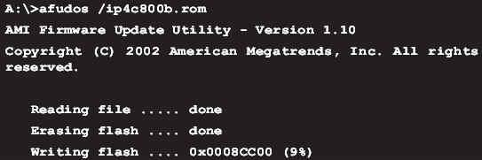 Afudos, AWDFlahsh, AFlash ve EZ Flash ile BIOS Güncellemek AFUDOS İLE BIOS GÜNCELLEMEK AFUDOS Ami Biosları güncellemek için kullanılan dos altında çalışan bir programdır.