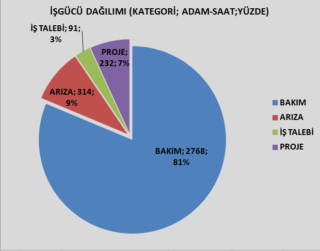 DAĞILIM İş gücünün iş