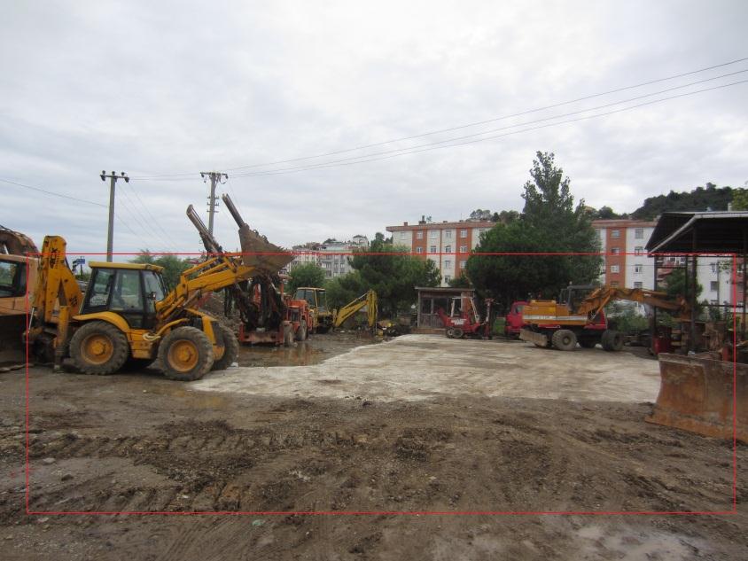 Sanayi Sitesi Girişi ADA/PARSEL/PAFTA YÜZÖLÇÜMÜ 1.