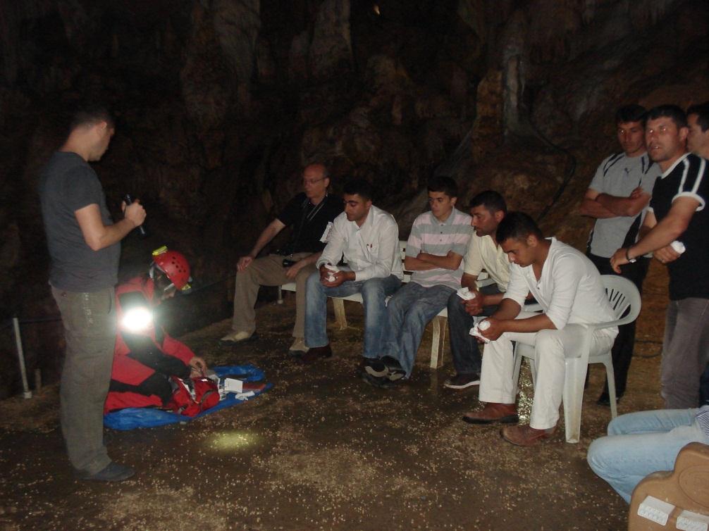 2012 REHABĠLĠTASYON ÇALIġMALARI Ballıca Mağarası / TOKAT Projesi (2011 2013) Alan