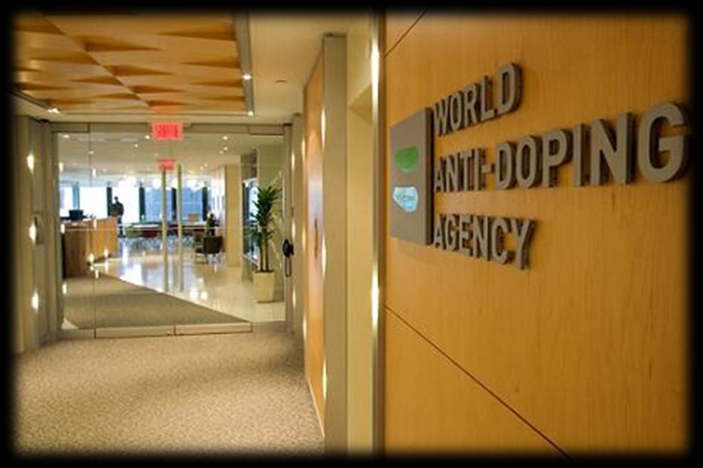 WADA (World Anti-Doping Agency) - Kuruluş: Kasım 1999 - Resmi doping