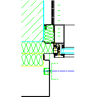 CAD-Drawings Attachment to structure 4 Attachment to ventilated façade (natural stone) Alternative attachment for ribbon windows top attachment Drawing dxf (dxf/223 KB) Drawing dwg (dwg/76 KB)