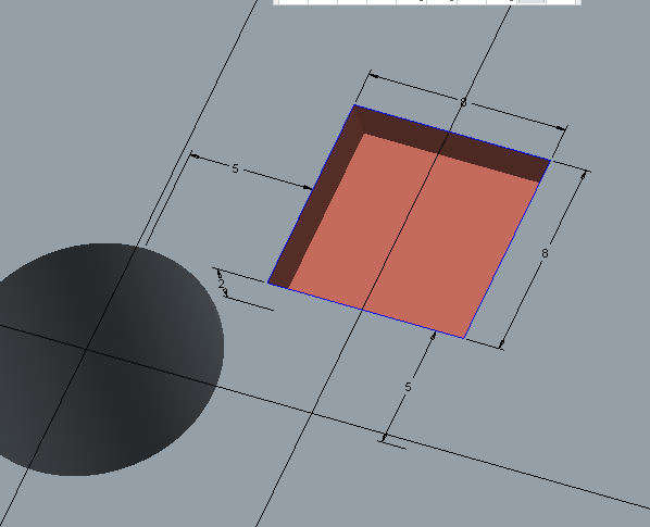 1 no lu kutucuktan yöntem (bu örnekte dimension) seçilir. C unsurunu ölçüleri kullanarak çoğaltmak yani mevcut ölçüleri artırarak çoğaltmak için 3 nolu kutucuğa tıklanır. A ölçüsüne tıklanır.