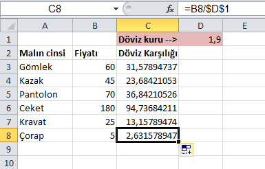 Şekil 166 Referans