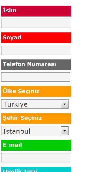 Türkiye nin İlk ve Tek Mobile Eğitim Programı Sign-up Page If you wish to have