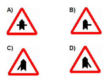 Aşağıdakilerden hangisi sağdan anayola girişi