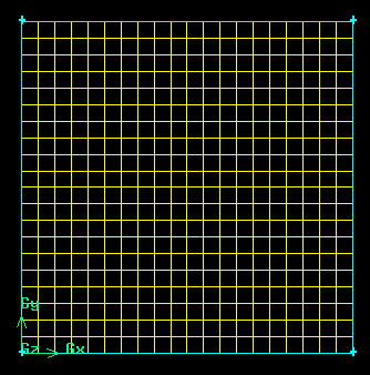 Şekil 2.12. Ağ Yapısının Gösterilmesi 2.3.4 Volume Command Button Bu yöntemle 3 boyutlu çizilen geometrinin ağ yapısı elde edilir.