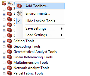 3 ArcScene arayüzünde bulunan Standart toolbar da ArcToolbox window butonuna tıklayınız. ArcToolbox arayüzü açılacaktır.