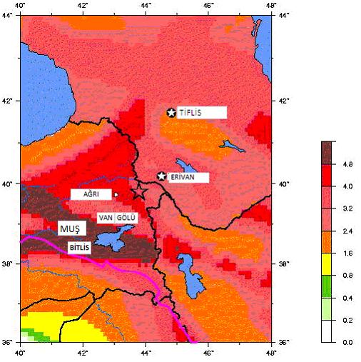 Koçyiğit (2011) tarafından yapılan çalışmadan elde edilen tektonik haritada Van Gölü nün doğusunda irili ufaklı değişik karakterde birçok fay görülmektedir.