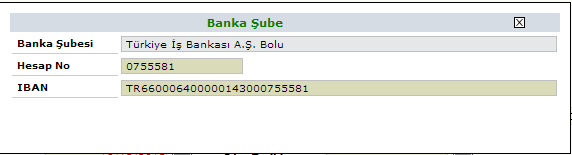 PERSONEL İŞLEMLERİ- Banka