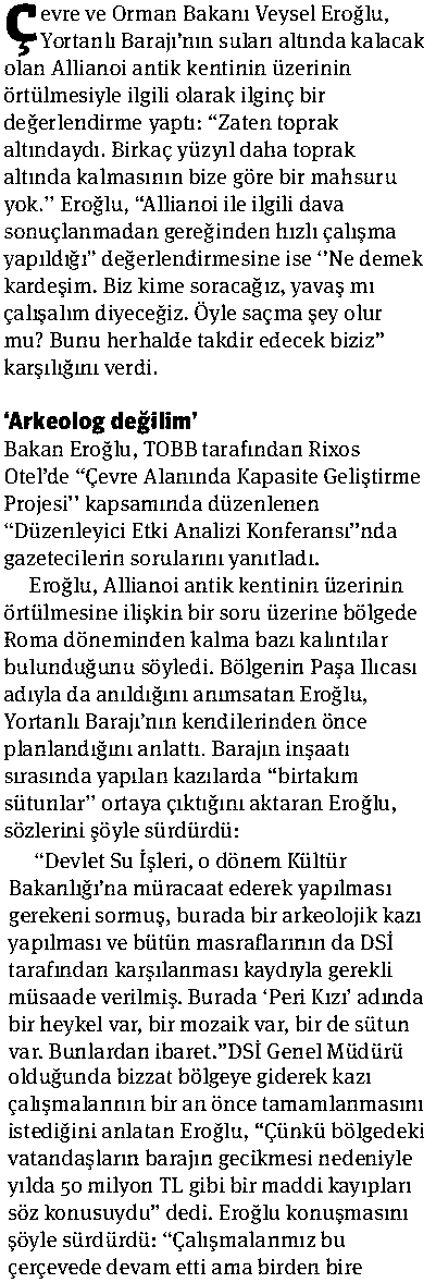 6 Çevre Alanında Kapasite Geliştirme Projesi TOBB-REC Türkiye İşbirliği Toplantının Basına yansıması: Dünya Gazetesi Atık Elektrikli ve Elektronik Ekipman Hakkında Konsey Direktifi (AEEE Direktifi)