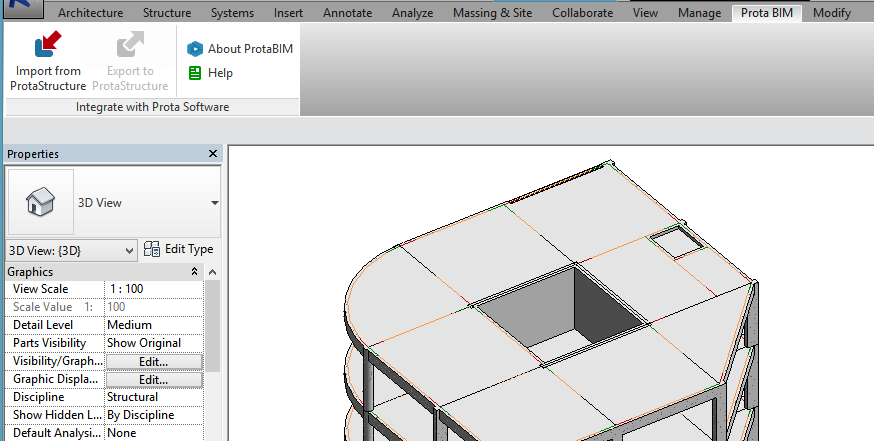 ProtaBIM ProtaStructure modellerini Autodesk Revit TM gibi önde gelen BIM platformları ile paylaşın ve senkronize edin.