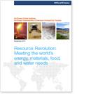 McKinsey Global Institute Resource Revolution: Meeting the world s energy, materials, food, and water needs, Kasım