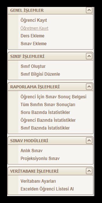 Gelişmiş Ölçme ve Değerlendirme Uygulamaları için ECS Sistem ile kolayca sınav yaptıktan sonra tüm sonuçlar veri tabanına kaydedilir.