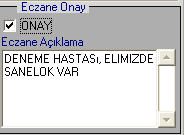 f. Tanı olarak ICD-10 tanı kodları seçilecektir. İlgili tanı ikonu seçildiğinde hastaya girilmiş tüm tanılar listelenecektir. Hangi tanı kullanılacaksa tanı üstüne gelerek çift tıklamak yeterli olur.