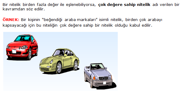 2.4.3 Çok Değere Sahip