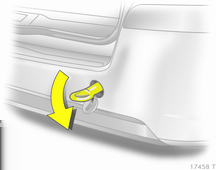 Araç bakımı 197 Çekme halkasını vidalayın ve dayanak noktasına kadar sıkıp yatay konuma getirin.