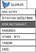 Listede yer alan sarı renkli satırlardaki dönemler kapatılmıştır. Sadece görüntüleme ve yazdırma işlemi yapabilirsiniz.