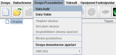 Karşınızda açtığınız dosyanın ismini gösteren bir ekran gelecektir Artık bu dosya içinde istediğiniz değeri değiştirebilirsiniz Üzerinde değişiklik yaptığınız değerler kırmızı rengi alır Yaptığınız