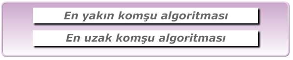 Birçok kümeleme yönteminden söz edilebilir. Hiyerarşik kümeleme ve hiyerarşik olmayan kümeleme yöntemlerini bu ders kapsamı içinde ele alarak inceleyeceğiz.