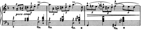 57 ve melankolik olanıdır. Çaykovski'nin usta melodizasyonunun tipik bir örneğidir. Kendinden önceki bölüm olan Eylül'ün canlı, enerjik yapısından sonra gelmesi, 'Ekim'i daha da çarpıcı kılar.