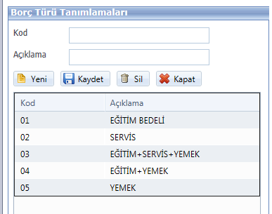 3.Muhasebe Kurumundaki Öğrenci Bilgileri menüsü KULLANILMAYACAKTIR 4.MUHASEBE KURUMUNDA YENİ YIL AÇMA Okul Bilgileri/Ders Yılı bilgileri menüsünden yeni Eğitim Yılı açılır Kaydedilir.