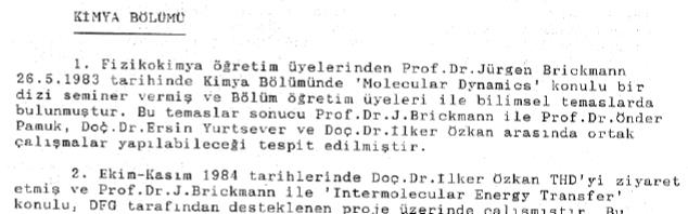 1983 den başlayarak ODTÜ ODTÜ Fen-Edebiyat