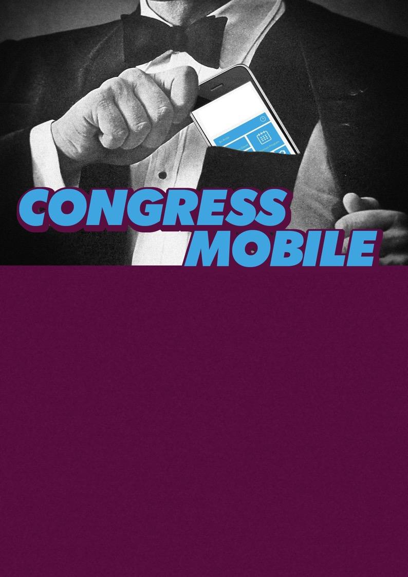 Touch the congress with Congress Mobile application A wide scale of media content ranging from speaker presentations to congress photos, declaration abstracts to Congress TV broadcasts are available