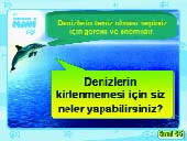 Slayt 35: Alipot ve arkadaşları çevre dedektifi olarak denizler için neler yaptı?