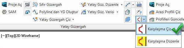 26. Gelen pencereyi aşağıdaki gibi doldurunuz. 27. Arazi profilini oluşturmak için kesit çizgilerini 3 Boyuta getirmek gerekir.