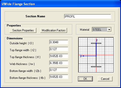 100 Çubuk elemanlarda kullanılan kesit bilgilerini gösteren Sap2000 ekranı (Şekil 6.9) aşağıdaki gibidir. Şekil 6.9 Düzlem çerçeve sistemin çubuklarının SAP2000 deki kesit ekranı 5.3.