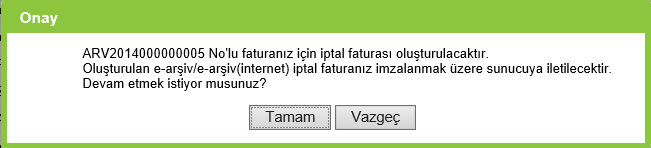 Şekil 21 Logo Özel Entegratör Fatura Göster Ekranı PDF Göster : Fatura PDF formatında görüntülenir.