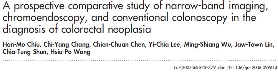 Kromoendoskopi & NBI Kolorektal neoplazilerin tanısında;