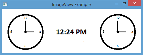 ImageView Örneği Image analogclock = new Image("Analog.png"); Image digitalclock = new Image("Digital.