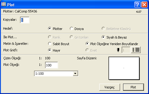 ARCHICAD 9 İLE KOLAY MİMARİ MODELLEME ve GÖRSELLEŞTİRME Mimari gibi mesleki uygulamalarda sık yararlanılan kağıt boyutları bulunur.