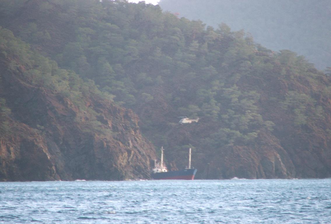 Gemi kaptanı 16 Aralık 2010 tarihinde Navtex ve internet kanalı ile şiddetli fırtına ihbarı almış bu sebeple 16 Aralık 2010 tarihinde 19:30 sularında Adrasan koyuna iskele demir 5.