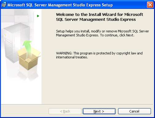 20- Bu aşamada Sql Server Management Studio