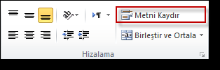 Excel de yazı tipi rengi ve arka plan renkleri de değiştirilebilmektedir. Bu değişim yine Yazı Tipi komut grubu altından gerçekleştirilir.