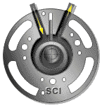 Şekil-2.5 Çok Kanatlı Dönel (Rotorlu) Kompresörün Çalışması Şekil-2.6 Sabit Tek Kanatlı Dönel Kompresörün Çalışması 2.2.6 Santrifüj Kompresör Bu tip kompresör genellikle büyük klima santrallerinde kullanılır.