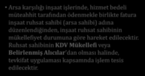 Yapı Denetim Hizmetleri Yapı Denetim Hizmetleri Tevkifatın kapsamını Yapı Denetim Firmalarınca verilen yapı denetim hizmetleri oluşturmaktadır.