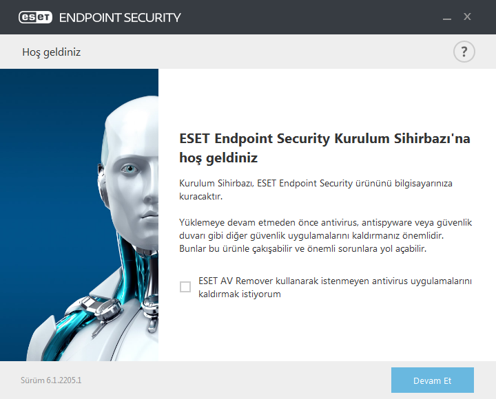 3. ESET Endpoint Security ürününü kendi kendine kullanma Bu Kullanım Kılavuzunun bu bölümü ESET Endpoint Security ürününü ESET Remote Administrator olmadan kullanan kişilere yönelik olarak