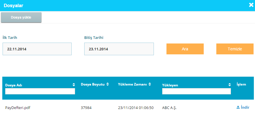 Görüşme odasında Örnek sözleşmeler alanına tıklayarak Özel Pazar çözüm ortaklarımız tarafından hazırlanan ve görüşmelerin neticesinde karşılıklı olarak imzalanacak olan taslak sözleşme örneklerini