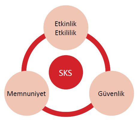 SHKS üç ana hedefe odaklanmaktadır; Hasta ve Çalışan Güvenliğinin Sağlanması